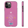 Pisces Cell Phone Cases - Tough - Pink
