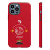 Virgo Cell Phone Cases - Tough - Red