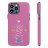 Pisces Cell Phone Cases - Tough - Pink