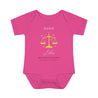 Libra Baby Onesies Bodysuit - Pink - 5 colors