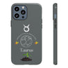 Taurus Cell Phone Cases - Tough - Gray