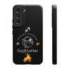 Sagittarius Cell Phone Cases - Tough - Black