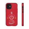 Gemini Cell Phone Cases - Tough - Red