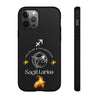 Sagittarius Cell Phone Cases - Tough - Black