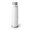 Libra Copper Vacuum Insulated Bottle, 22oz - White