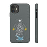 Pisces Cell Phone Cases - Tough - Gray