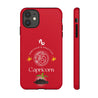 Capricorn Cell Phone Cases - Tough - Red