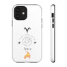 Aries Cell Phone Cases - Tough - White