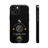 Capricorn Cell Phone Cases - Tough - Black