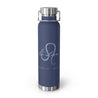 French Leo Copper Vacuum Insulated Bottle, 22oz - Multiple Colors