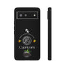 Capricorn Cell Phone Cases - Tough - Black