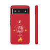 Leo Cell Phone Cases - Tough - Red
