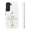 Leo Cell Phone Cases - Tough - White