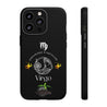 Virgo Cell Phone Cases - Tough - Black