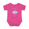 Pisces Baby Onesies Bodysuit - Pink - 5 Colors