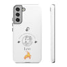 Leo Cell Phone Cases - Tough - White