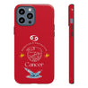 Cancer Cell Phone Cases - Tough - Red