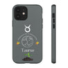 Taurus Cell Phone Cases - Tough - Gray
