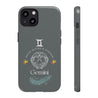 Gemini Cell Phone Cases - Tough - Gray