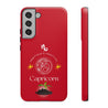 Capricorn Cell Phone Cases - Tough - Red