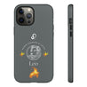Leo Cell Phone Cases - Tough - Gray