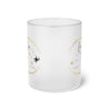 Leo Frosted Glass Mug
