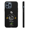 Virgo Cell Phone Cases - Tough - Black