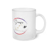 Scorpio Frosted Glass Mug