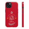 Libra Cell Phone Cases - Tough - Red