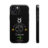 Taurus Cell Phone Cases - Tough - Black