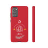 Libra Cell Phone Cases - Tough - Red