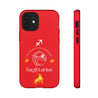 Sagittarius Cell Phone Cases - Tough - Red