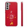 Leo Cell Phone Cases - Tough - Red