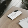 Libra Cell Phone Cases - Tough - White