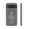 Gemini Cell Phone Cases - Tough - Gray