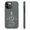 Gemini Cell Phone Cases - Tough - Gray