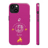 Leo Cell Phone Cases - Tough - Pink