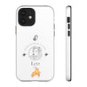 Leo Cell Phone Cases - Tough - White