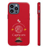 Capricorn Cell Phone Cases - Tough - Red