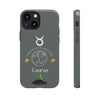 Taurus Cell Phone Cases - Tough - Gray