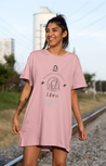 Libra T-Shirt Dress - Multiple Colors