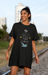 Cancer T-Shirt Dress - Black