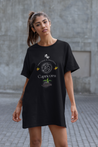 Capricorn T-Shirt Dress - Black