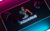 Aquarius LED Gaming Mouse Pad