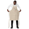 Cancer Organic cotton apron - Tan