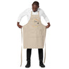 Virgo Organic cotton apron - Tan