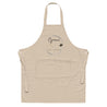 Gemini Organic cotton apron - Tan
