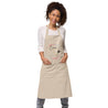 Cancer Organic cotton apron - Tan