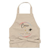 Cancer Organic cotton apron - Tan