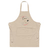 Cancer Organic cotton apron - Tan